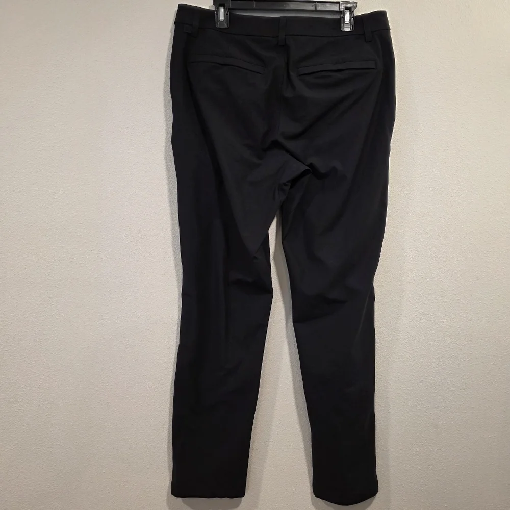 Lululemon ABC Classic Fit Black Trousers -Size 34